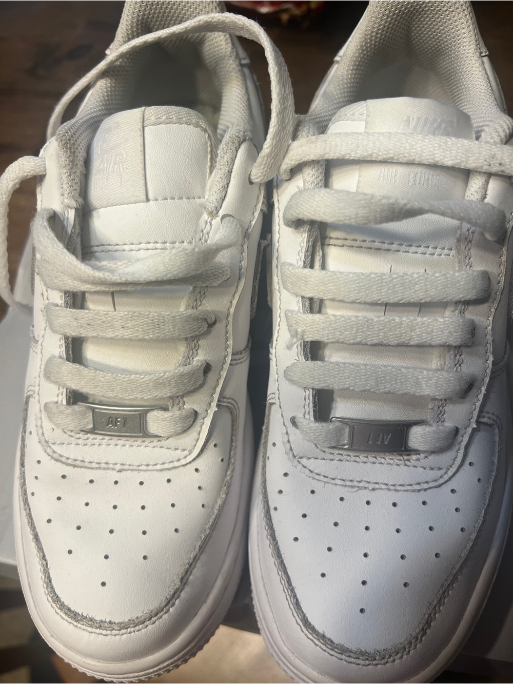Nike Kids White Low-Top Sneakers